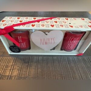 Rae Dunn Valentine’s Day Citrus Summit Scented Candle & Car Air Freshener Set